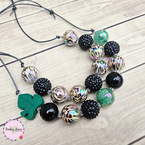 Adjustable Necklace *Bottom Monstera design only*