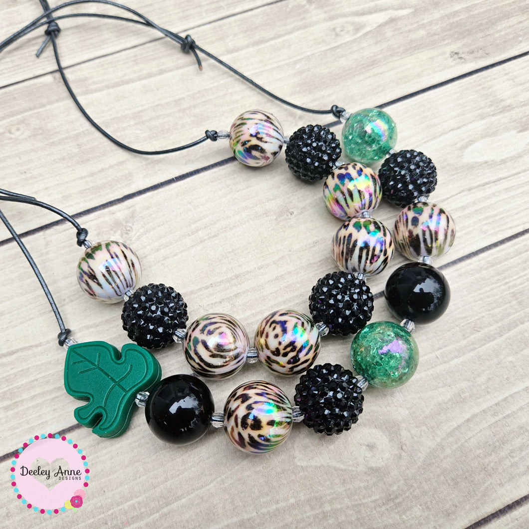 Adjustable Necklace *Bottom Monstera design only*